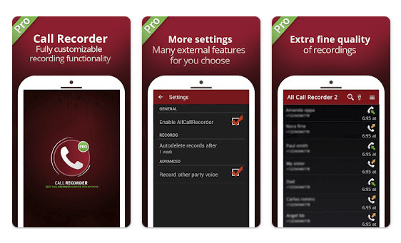 All Call Recorder app