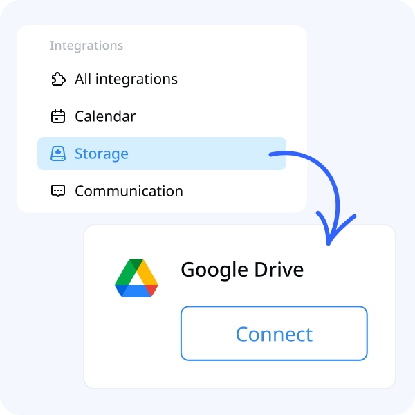 connect Google Drive