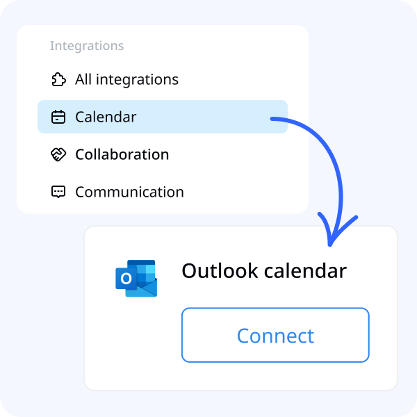 How to connect Notta + Outlook Calendar