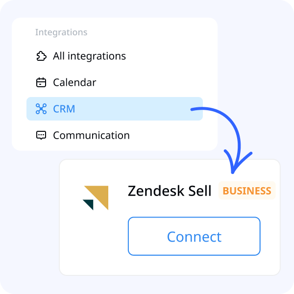 How to connect Notta + Zendesk Sell