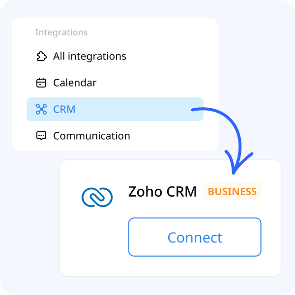 How to connect Notta + Zoho CRM