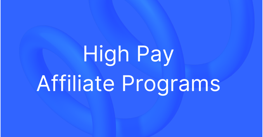 high ticket affiliate programs