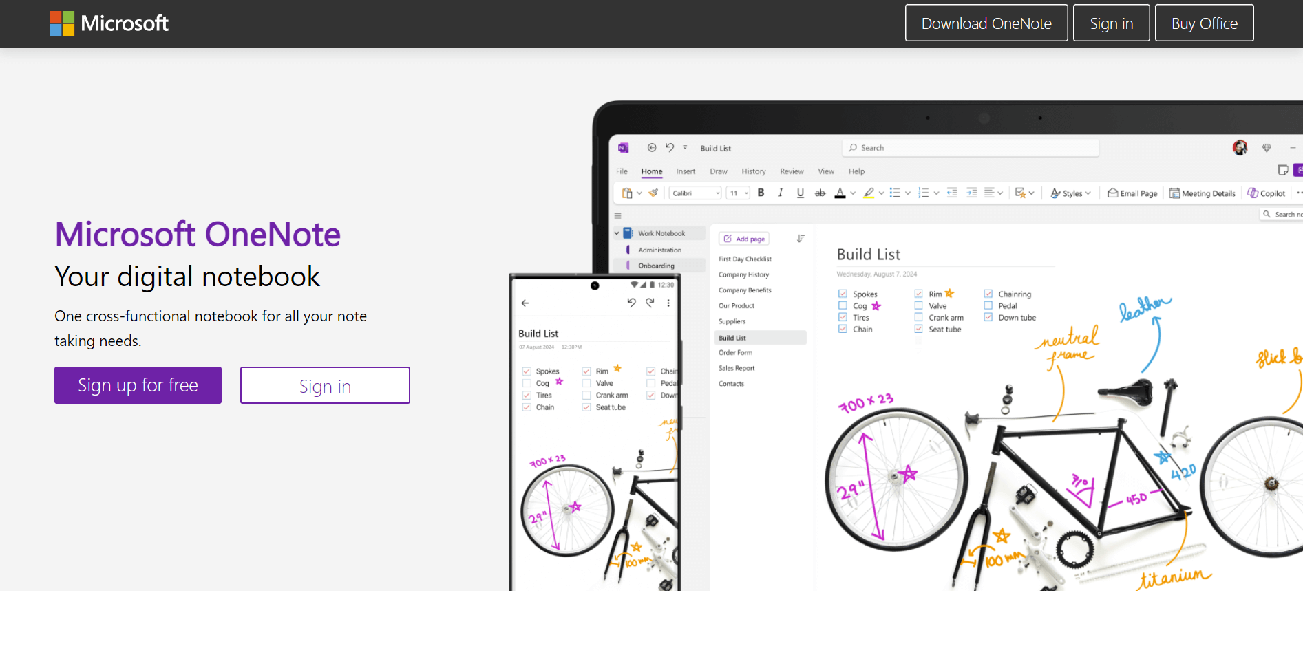 Microsoft OneNote