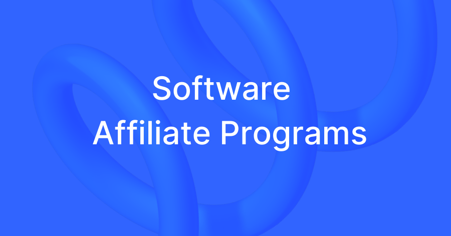 software affiliate programs